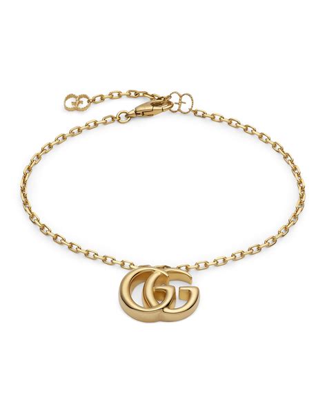 Gucci Running G 18K Gold Bracelet 